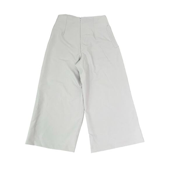 Jason Wu Wide Leg Gray Pants Trousers Career Business Pockets - Picture 2 of 9